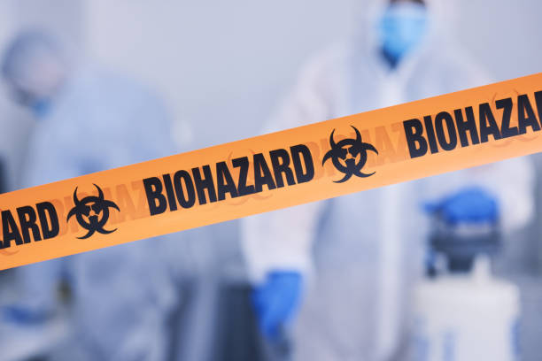 Professional Infectious Disease Decontamination technician working in Hillsdale, NJ